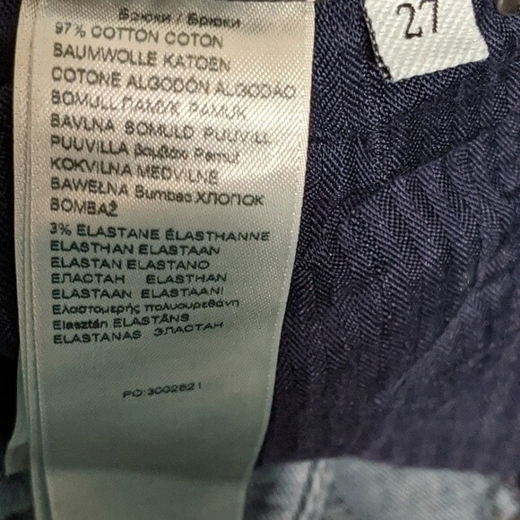 7 for all mankind ankle boot slim illusion Italian fabric jeans size 27 - Picture 9 of 12